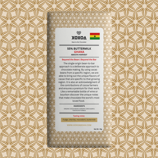 Sweet Buttermilk | Single-Origin Ghana 55% Buttermilk Chocolate Bar