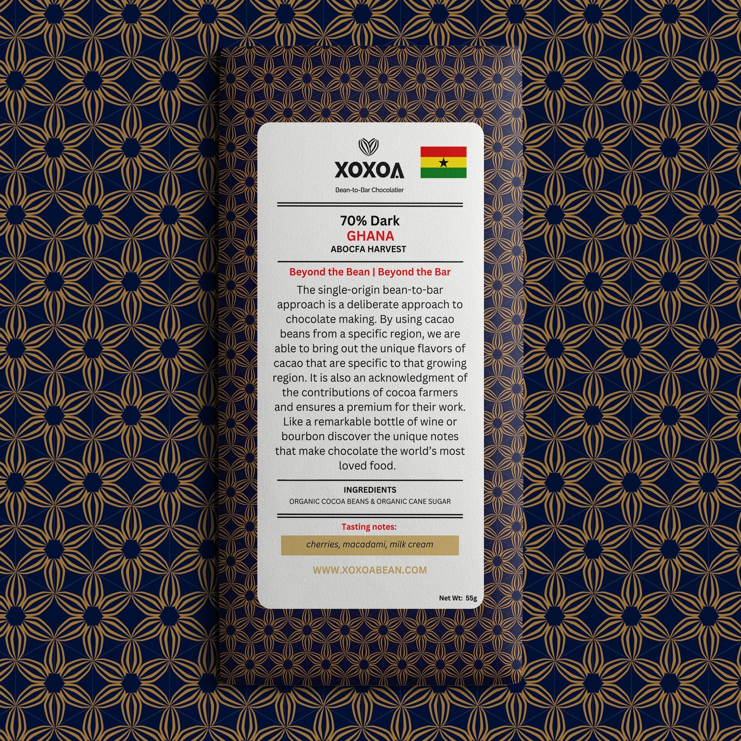 Dark Chocolate | Single-Origin Ghana Dark 70 % Chocolate Bar
