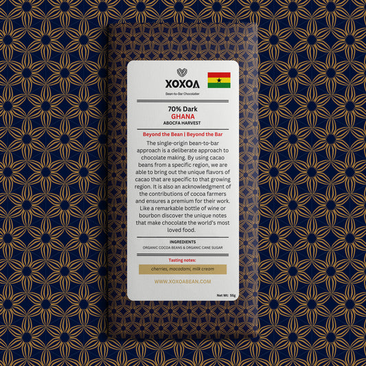 Dark Chocolate | Single-Origin Ghana Dark 70 % Chocolate Bar