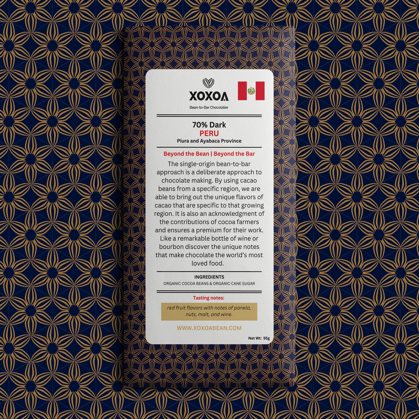 Dark Chocolate | Single-Origin Peru Piura 70% Chocolate Bar