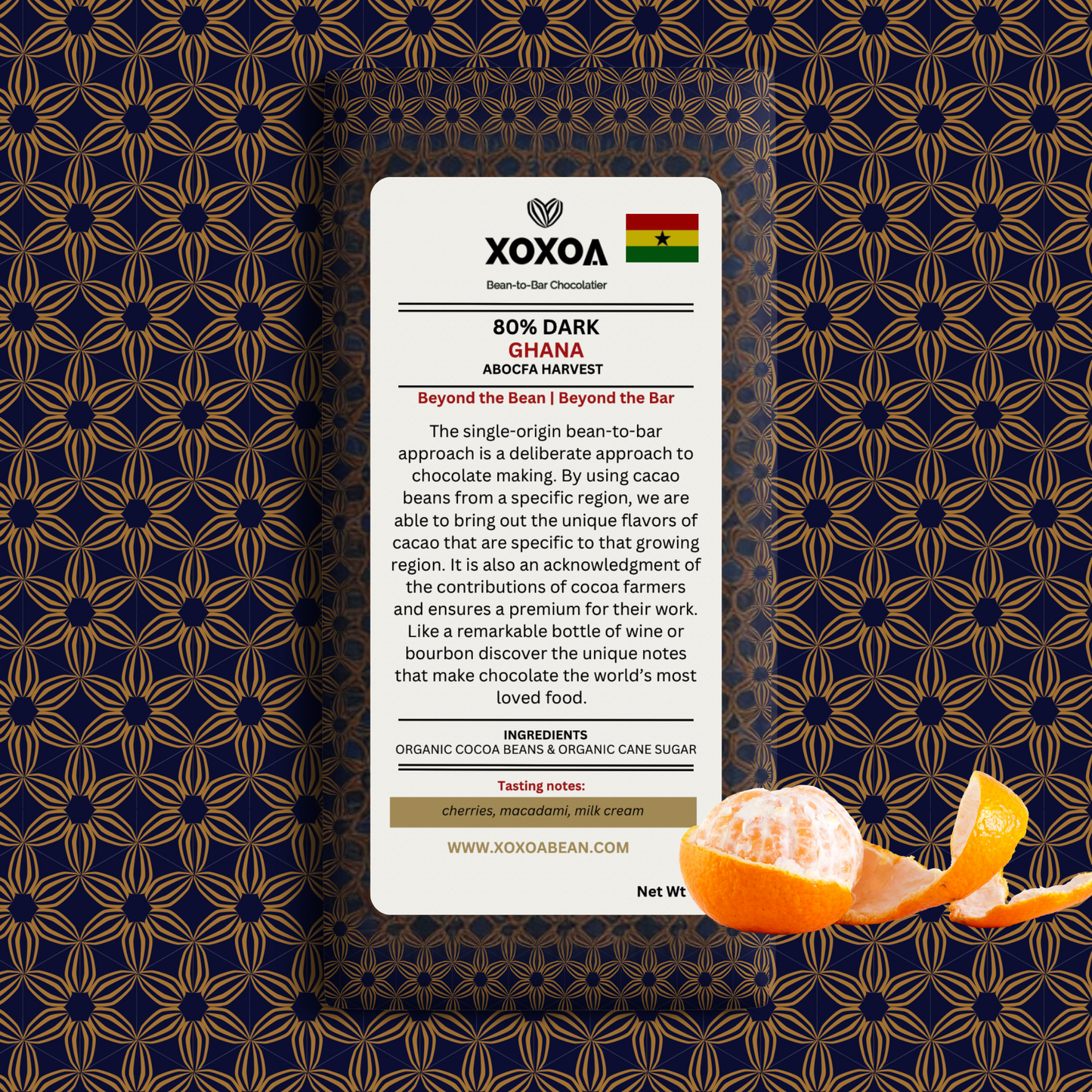 š Ghana 70% + Tangy Mandarin