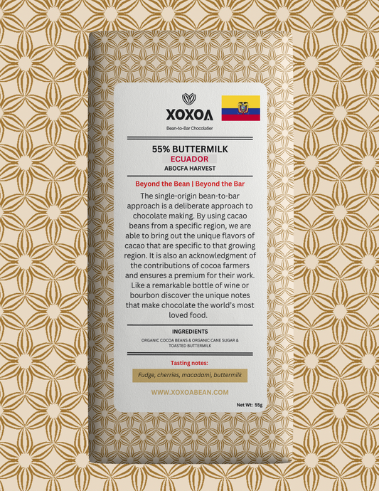 Buttermilk Chocolate | Single-Origin CEACAO Ecuador 65% Chocolate Bar (Copy)