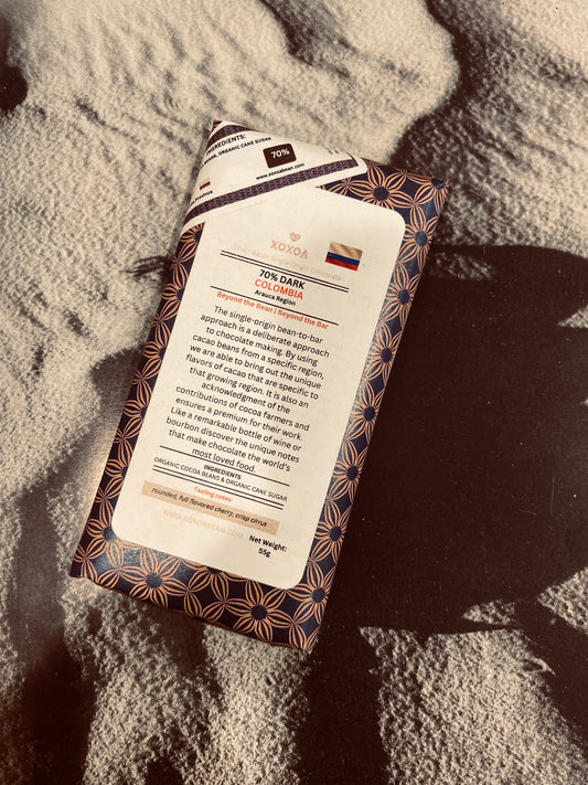 Dark Chocolate | Single-Origin Columbia 70% Chocolate Bar